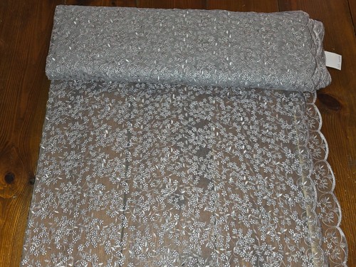 Coupon dentelle gris - dentelle, 60%