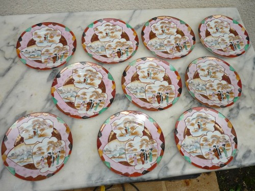 Assiettes dessert en - 10,