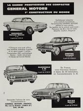 GENERAL MOTORS vintage Print Ad !! " Chvrolet ,pontiac ,oldsmobile ......"