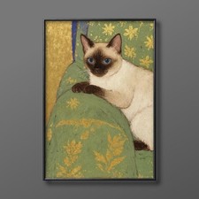 Affiche illustration chat