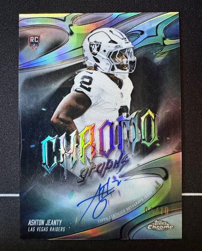 Topps chrome 2025 ashton - chrome,