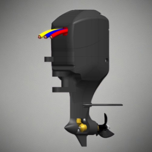 Racing 400 outboard motor - 400,