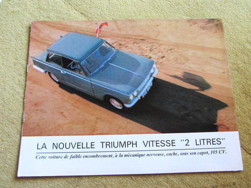 Triumph vitesse litres 1966 - vitesse, 2