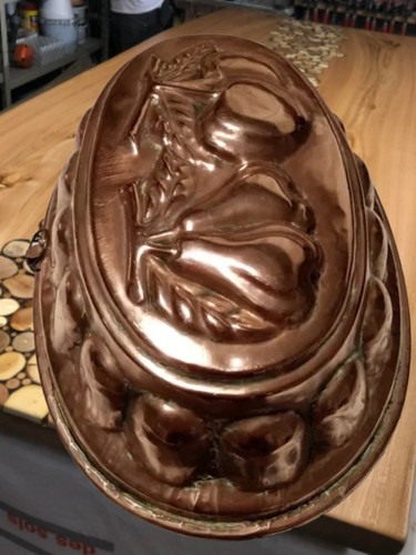 Ancien moule à gâteau - ancien,