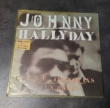 LP 33t Ca Ne Change Pas Un Homme Tirage Limité - Fourreau - Johnny Hallyday 1991