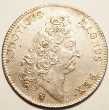 LOUIS XIV : RARE JETON ARGENT