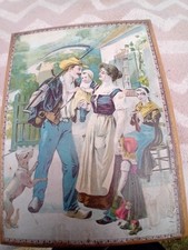 Magnifique jeu de cubes ancien 19 ième siècle