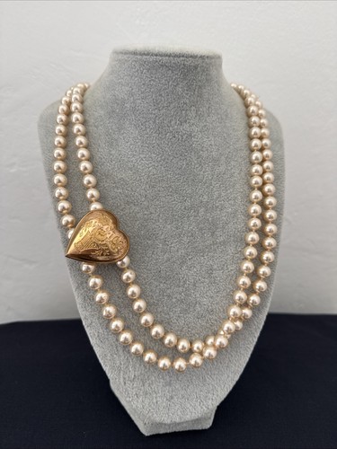 Collier vintage perles - vintage, et