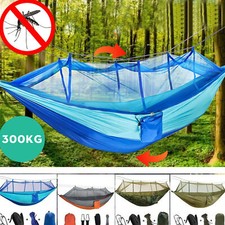 Hamac extérieur double personne avec moustiquaire voyage camping hamac suspendu