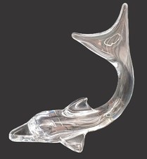 Grand dauphin en cristal de