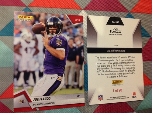Joe flacco 332 ravens red - #332,