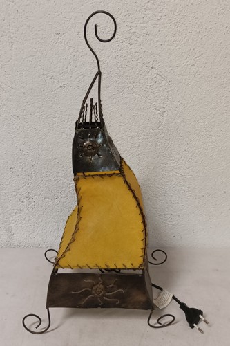 Lampe chevet jaune - -,