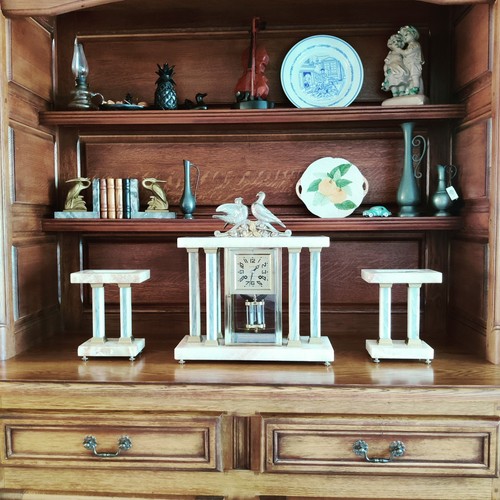 Pendule portique art déco