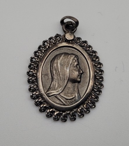 Ancienne médaille vierge - ancienne,
