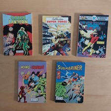 # 5 BD GREEN LANTERN- SUBMARINER- KING COBRA- RICHARD DRAGON-  SUPER FORCE TBE