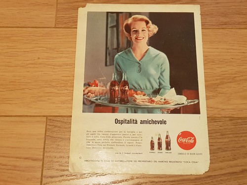 Publicité pubblicità coca - publicité/pubblicità,