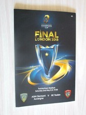 Programme RCT TOULON RUGBY