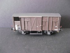 HAXO WAGON COUVERT MARRON SNCF