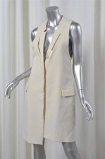 MAX AZRIA Womens Classic Ivory