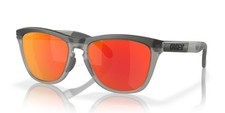 Lunettes Oakley Frogskins Gamme 9284 01 - Gris Mat Fumé/Prizm Ruby