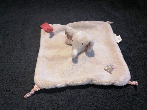 Doudou plat éléphant - , "