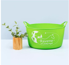 Seau ravene flexible plastique recycle , chevaux, équitation
