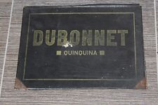 (106A) Porte menu carte Dubonnet Quinquina Champagne Morlant 