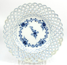 Assiette Meissen Avec Bord