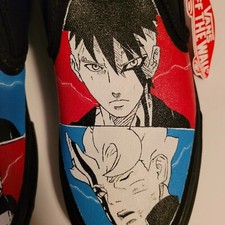 Naruto custom shoes - naruto, x