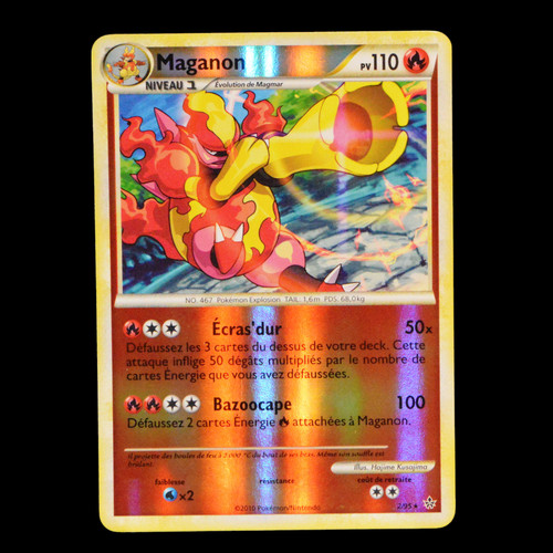 Carte pokémon maganon - carte,