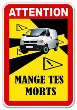 STICKER MANGE TES MORTS