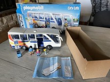 Grand Bus Scolaire Complet avec Boîte et Notice PLAYMOBIL 5106