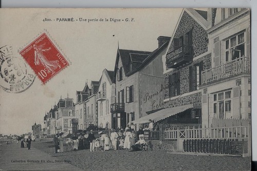 Cpa parame une partie - , (35)