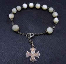 ancien chapelet de voyage ou