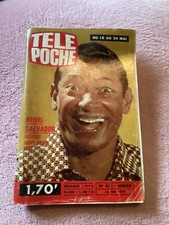 magazine Télé poche  1974 Henri Salvador moto benelli 500 bouttier roman photo