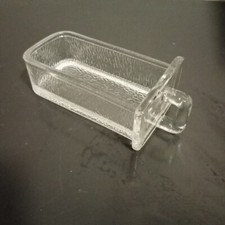 ANCIEN PETIT TIROIR EN VERRE POUR MEUBLE MADO, MEUBLE A ÉPICES