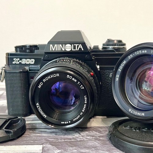 Minolta 600 slr 35mm - minolta,