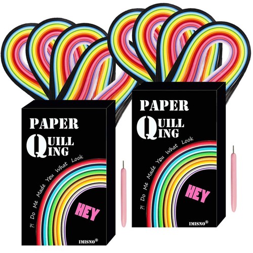 Quilling strips with colors - strips,