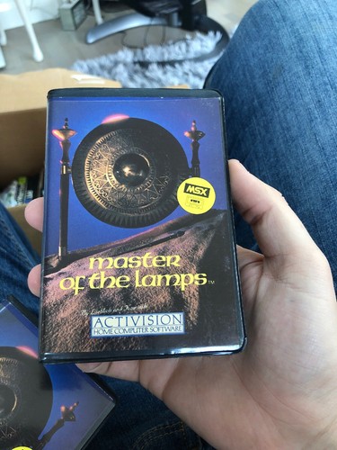 Cassette jeu vidéo msx master - cassette,