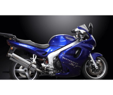 TRIUMPH 955 SPRINT ST -98/05- SILENCIEUX ECHAPPEMENT OVALE INOX 450 mm-DELK