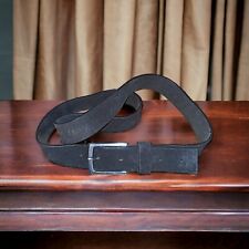 Ceinture Cuir Marron Reiss London - Taille 34 - Fabriqué en Italie