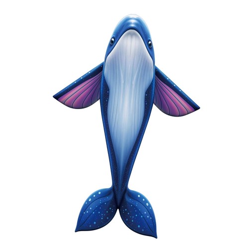 Cerf volant baleine jeu - baleine,,