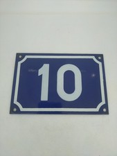 authentique plaque émaillée