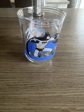 VERRE MAILLE MOUTARDE BATMAN