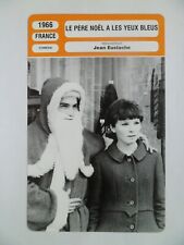CARTE FICHE CINEMA 1966 LE PERE NOEL A LES YEUX BLEUS Jean Pierre Léaud Gerard Z