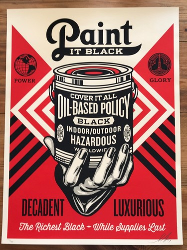 Shepard fairey paint it - shepard, "paint