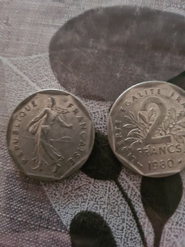 Pièce francs 1980 semeuse - 2, francs,