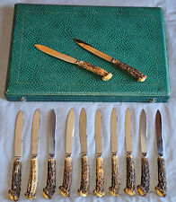 Coffret 12 couteaux de table