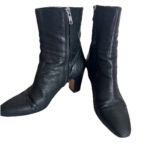 Iro black leather ankle boots - iro,