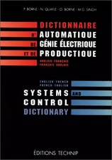 Dictionnaire d'automatique, de génie électrique et de productique (anglais-